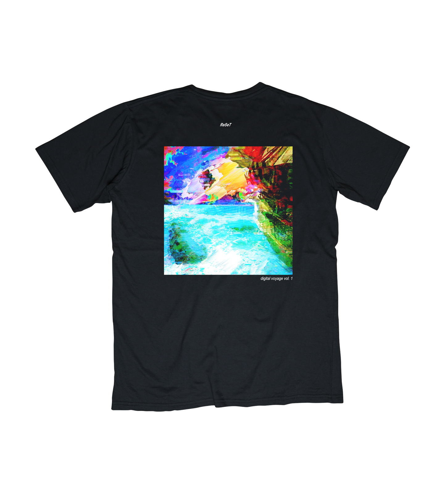 Digital Voyage Cover Outline T-Shirt