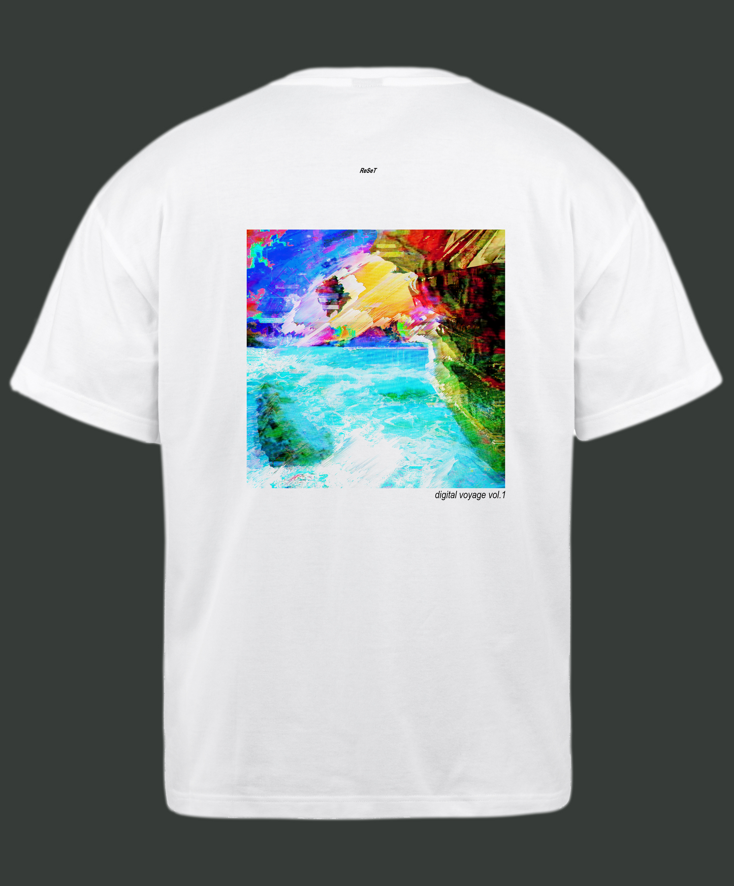 Digital Voyage Cover Outline T-Shirt